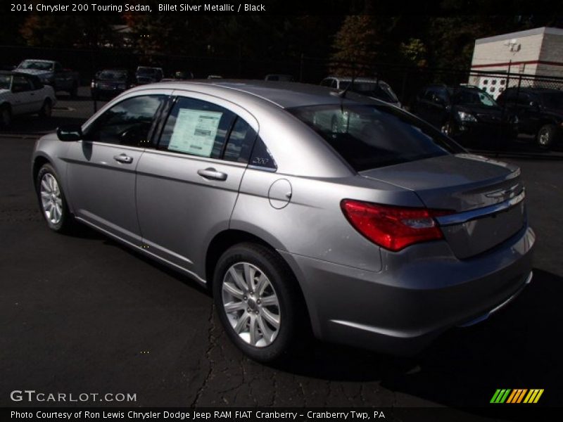 Billet Silver Metallic / Black 2014 Chrysler 200 Touring Sedan