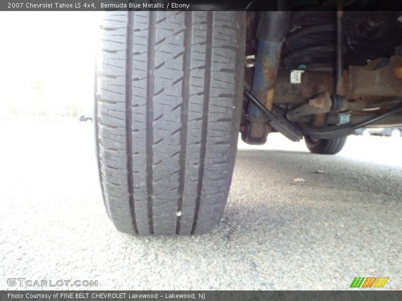 Bermuda Blue Metallic / Ebony 2007 Chevrolet Tahoe LS 4x4
