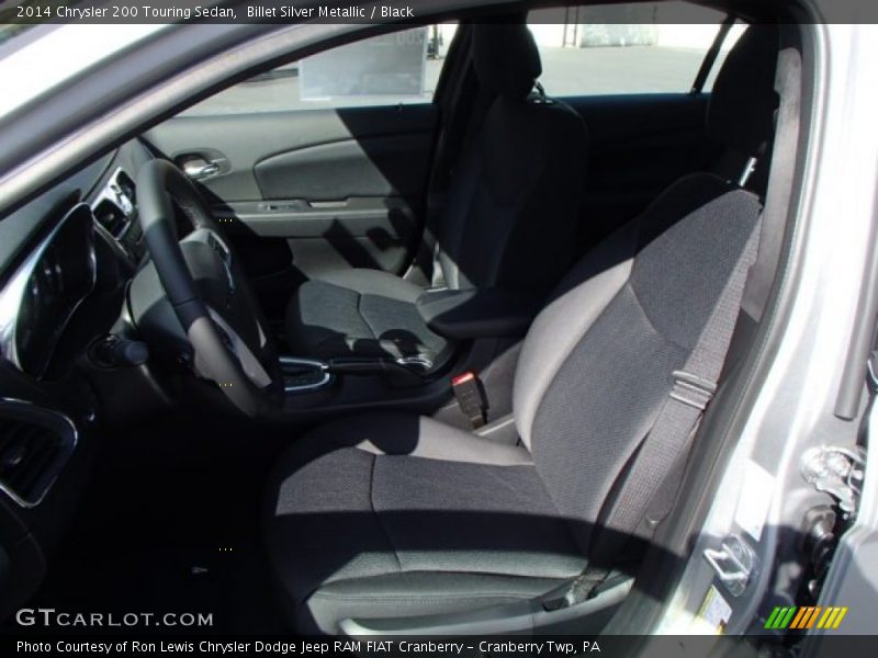 Billet Silver Metallic / Black 2014 Chrysler 200 Touring Sedan