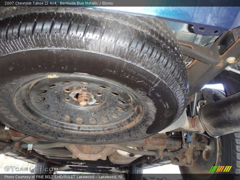 Bermuda Blue Metallic / Ebony 2007 Chevrolet Tahoe LS 4x4