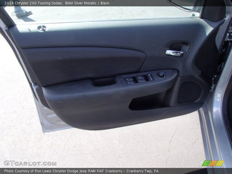 Billet Silver Metallic / Black 2014 Chrysler 200 Touring Sedan