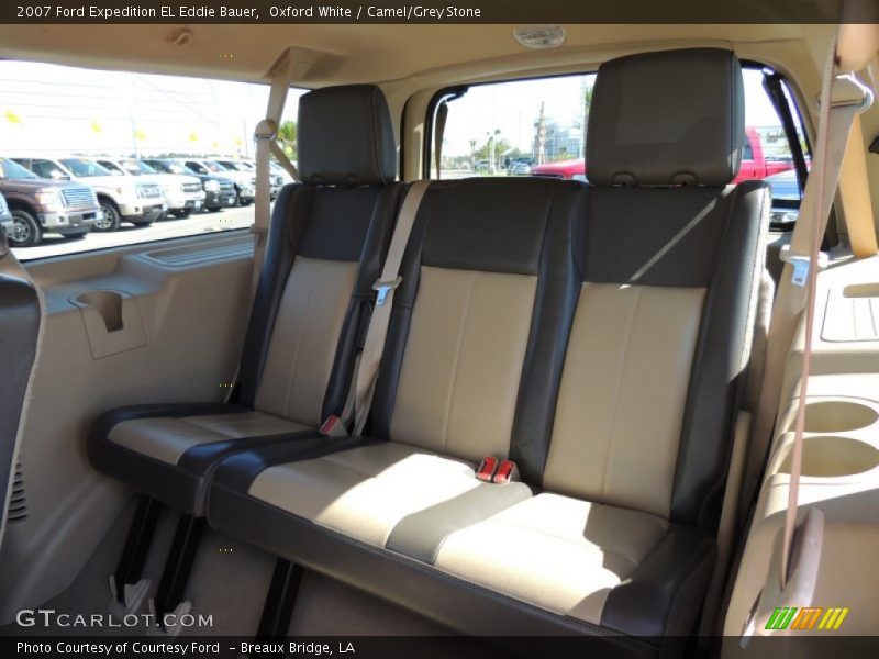 Oxford White / Camel/Grey Stone 2007 Ford Expedition EL Eddie Bauer