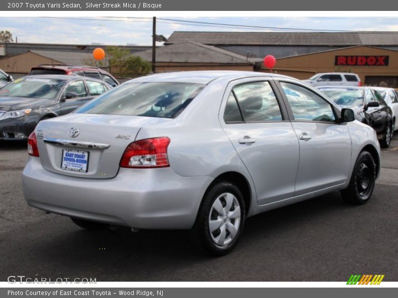 Silver Streak Mica / Bisque 2007 Toyota Yaris Sedan