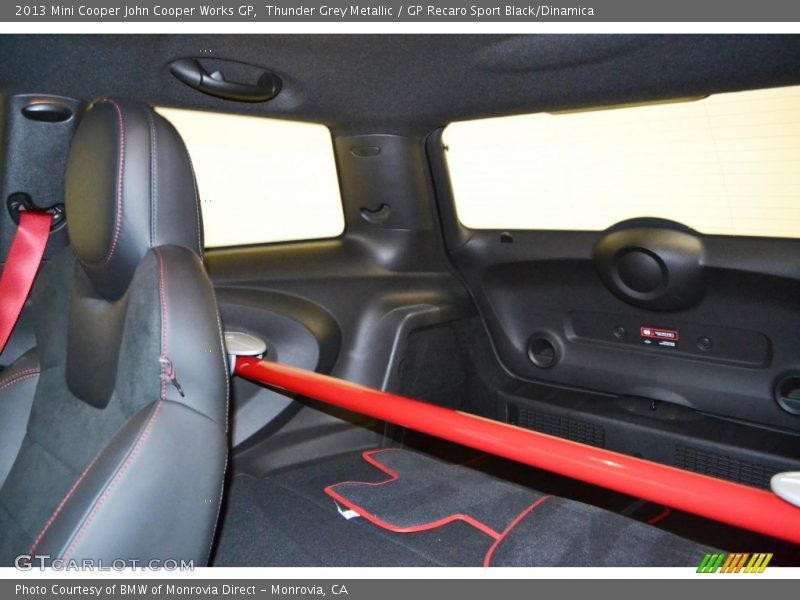 Thunder Grey Metallic / GP Recaro Sport Black/Dinamica 2013 Mini Cooper John Cooper Works GP
