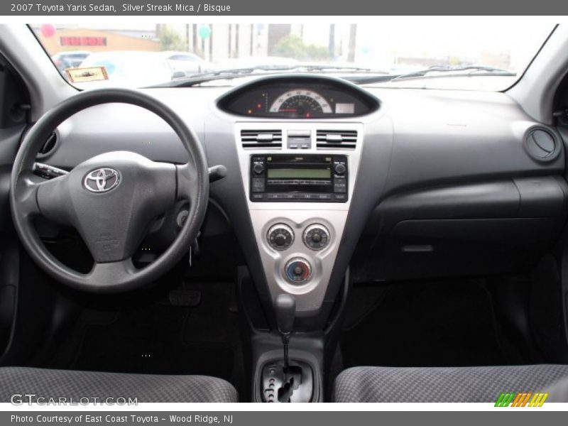 Silver Streak Mica / Bisque 2007 Toyota Yaris Sedan