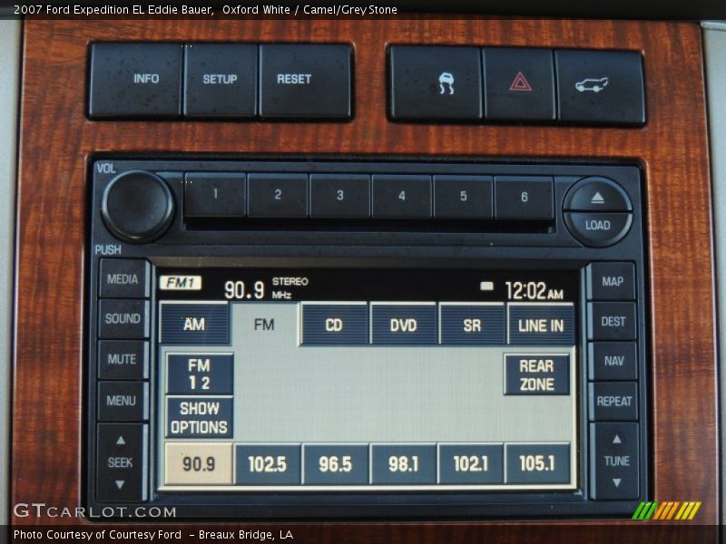 Oxford White / Camel/Grey Stone 2007 Ford Expedition EL Eddie Bauer