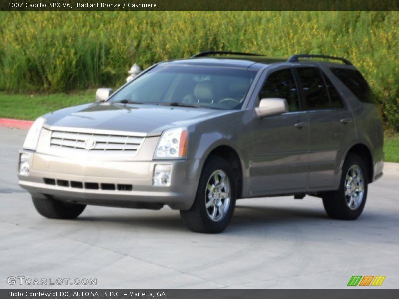 Radiant Bronze / Cashmere 2007 Cadillac SRX V6