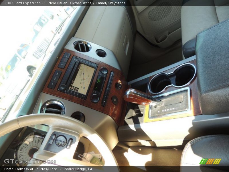 Oxford White / Camel/Grey Stone 2007 Ford Expedition EL Eddie Bauer