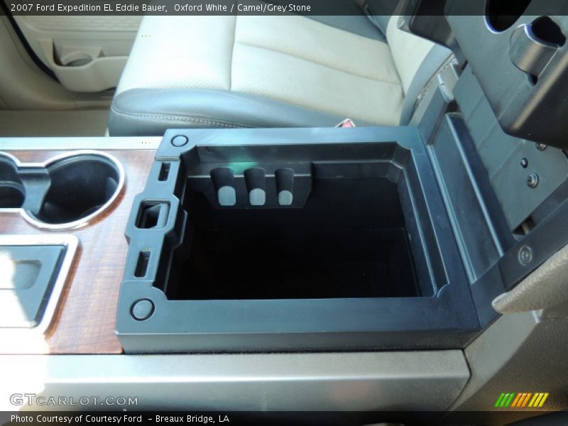 Oxford White / Camel/Grey Stone 2007 Ford Expedition EL Eddie Bauer
