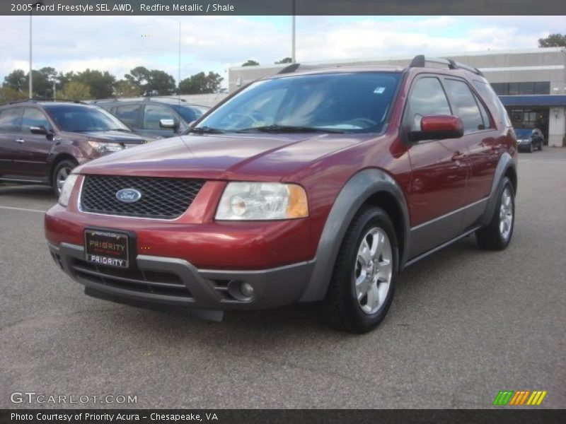 Redfire Metallic / Shale 2005 Ford Freestyle SEL AWD