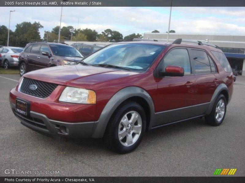 Redfire Metallic / Shale 2005 Ford Freestyle SEL AWD