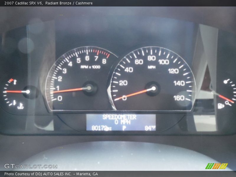 Radiant Bronze / Cashmere 2007 Cadillac SRX V6