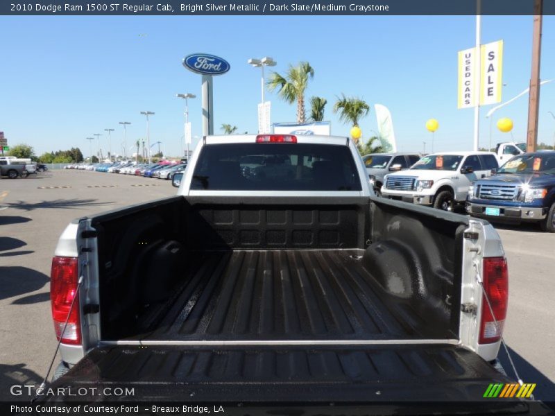 Bright Silver Metallic / Dark Slate/Medium Graystone 2010 Dodge Ram 1500 ST Regular Cab
