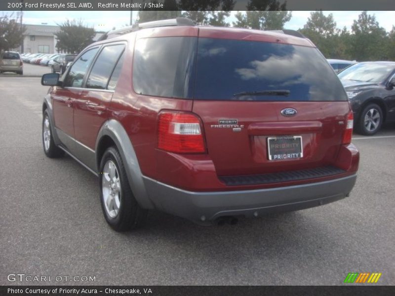 Redfire Metallic / Shale 2005 Ford Freestyle SEL AWD