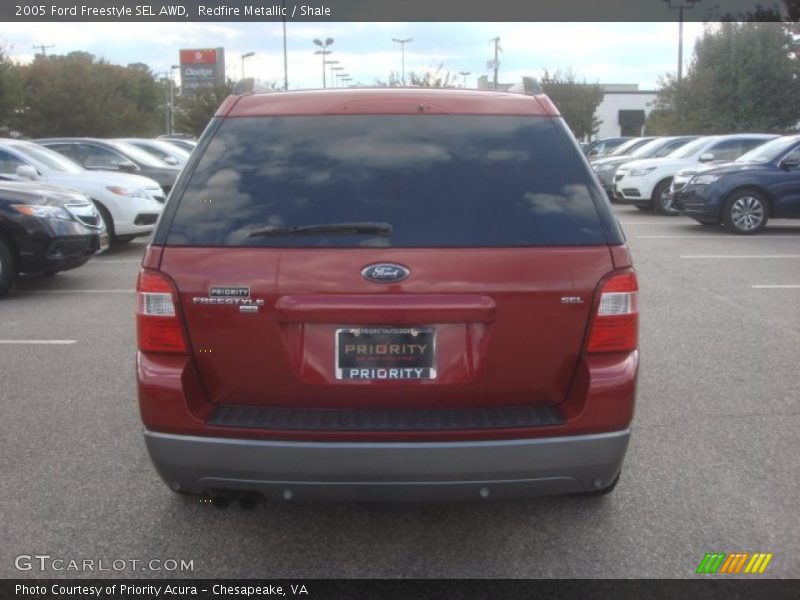 Redfire Metallic / Shale 2005 Ford Freestyle SEL AWD
