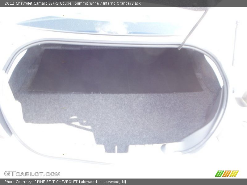 Summit White / Inferno Orange/Black 2012 Chevrolet Camaro SS/RS Coupe