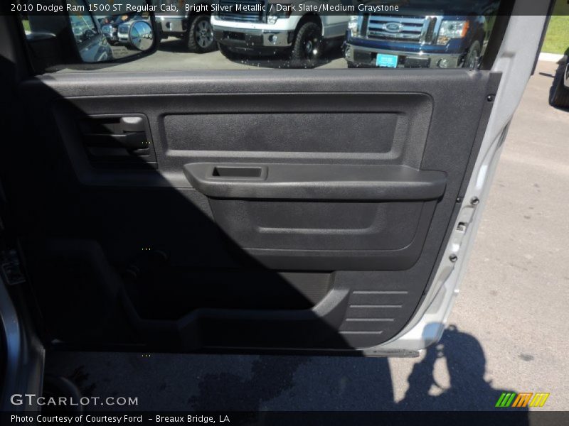 Bright Silver Metallic / Dark Slate/Medium Graystone 2010 Dodge Ram 1500 ST Regular Cab