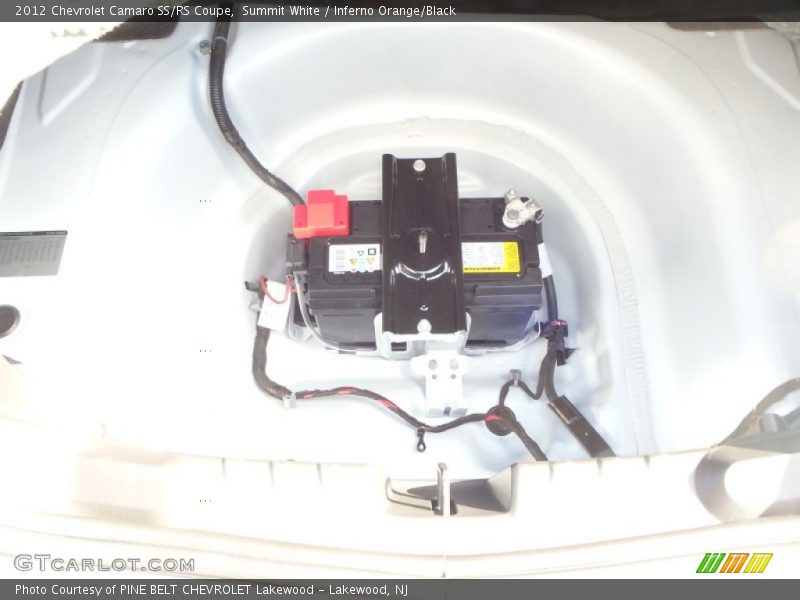 Summit White / Inferno Orange/Black 2012 Chevrolet Camaro SS/RS Coupe