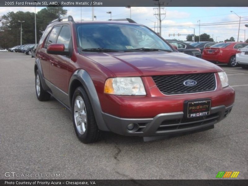 Redfire Metallic / Shale 2005 Ford Freestyle SEL AWD
