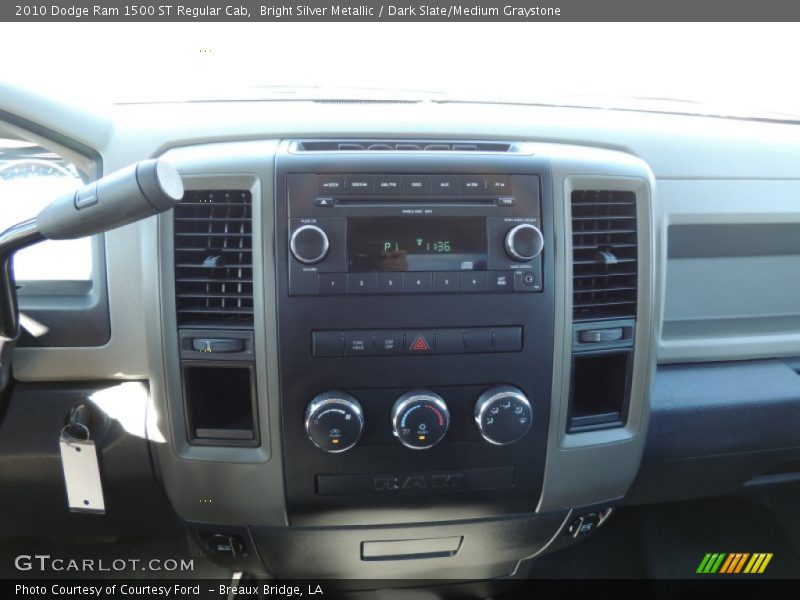 Bright Silver Metallic / Dark Slate/Medium Graystone 2010 Dodge Ram 1500 ST Regular Cab