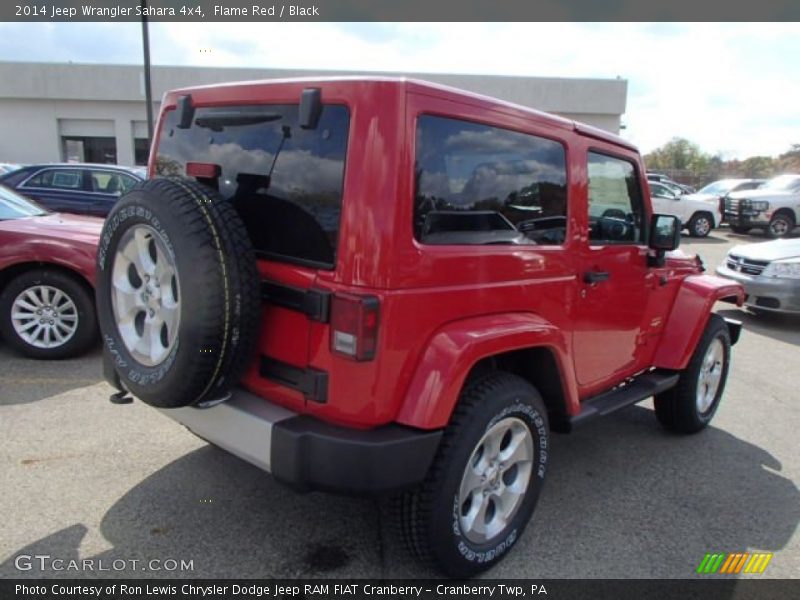 Flame Red / Black 2014 Jeep Wrangler Sahara 4x4