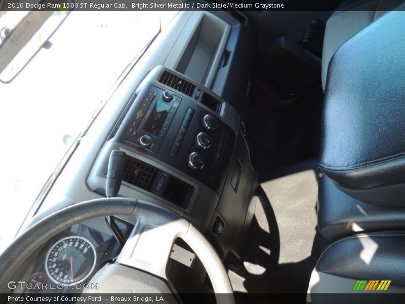 Bright Silver Metallic / Dark Slate/Medium Graystone 2010 Dodge Ram 1500 ST Regular Cab