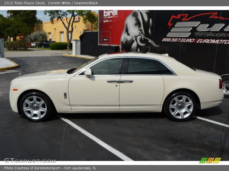 Cornish White / Seashell/Black 2012 Rolls-Royce Ghost
