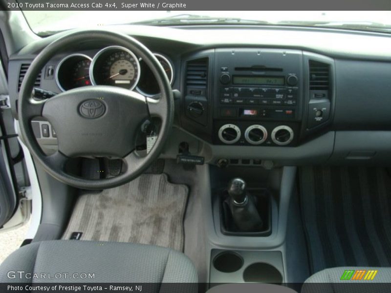Super White / Graphite 2010 Toyota Tacoma Access Cab 4x4