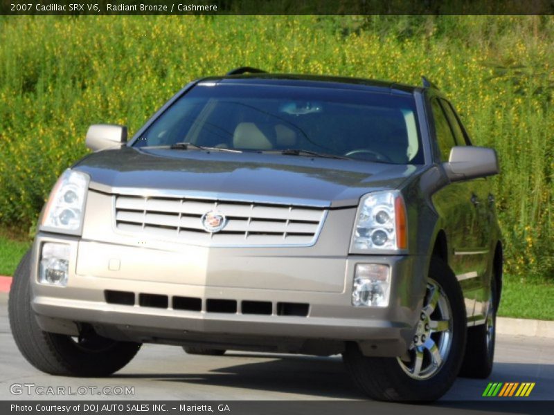 Radiant Bronze / Cashmere 2007 Cadillac SRX V6