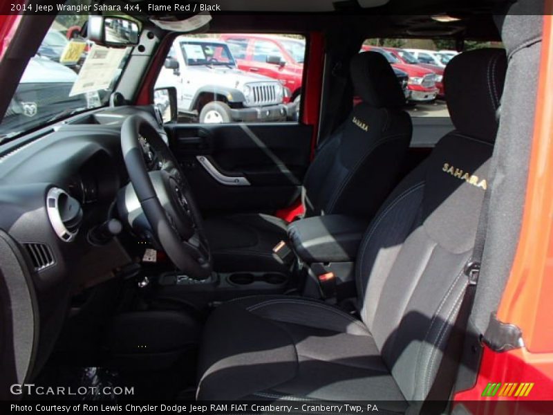Flame Red / Black 2014 Jeep Wrangler Sahara 4x4