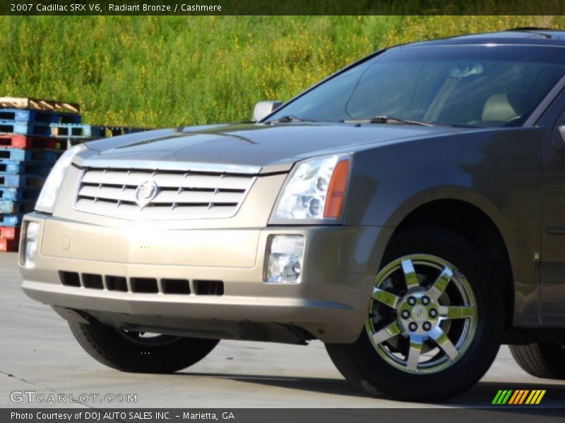 Radiant Bronze / Cashmere 2007 Cadillac SRX V6