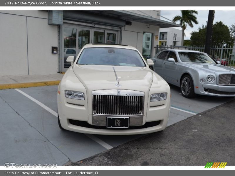 Cornish White / Seashell/Black 2012 Rolls-Royce Ghost