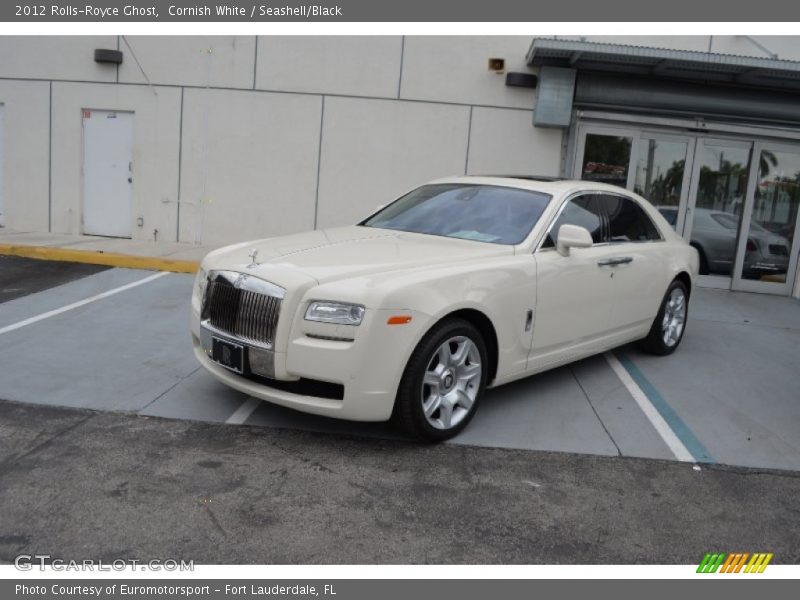 Cornish White / Seashell/Black 2012 Rolls-Royce Ghost