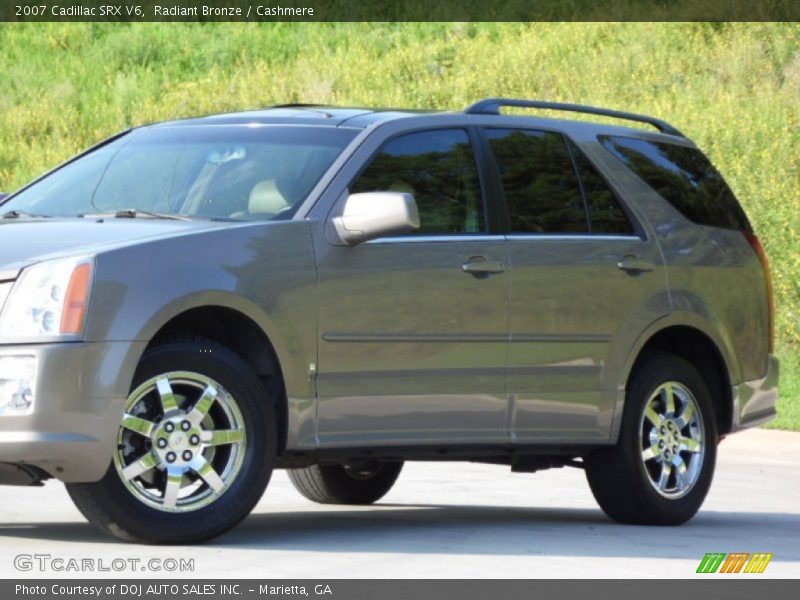 Radiant Bronze / Cashmere 2007 Cadillac SRX V6