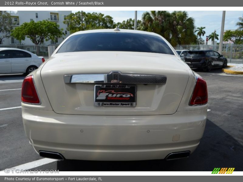 Cornish White / Seashell/Black 2012 Rolls-Royce Ghost