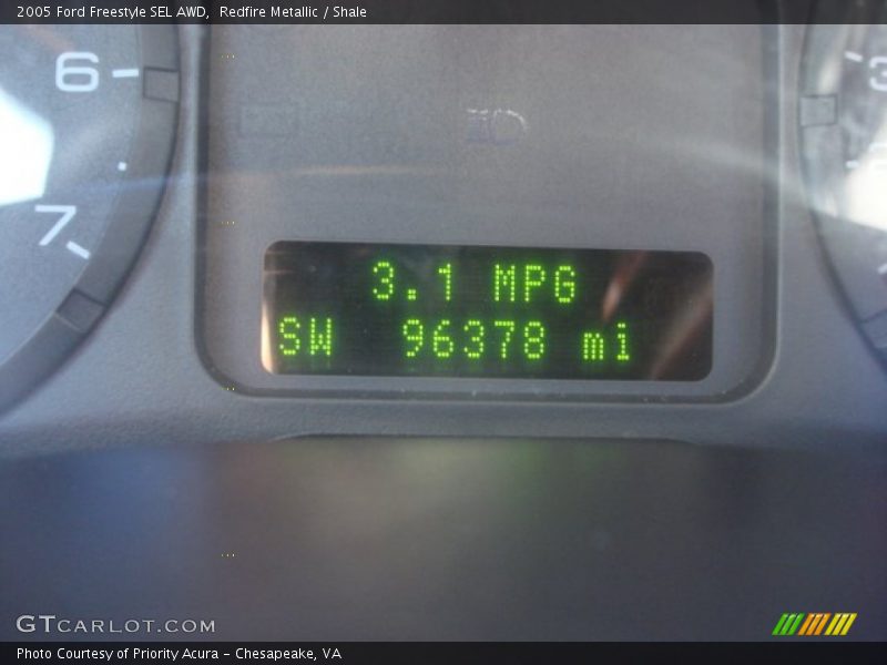 Redfire Metallic / Shale 2005 Ford Freestyle SEL AWD