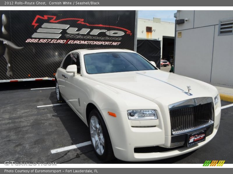 Cornish White / Seashell/Black 2012 Rolls-Royce Ghost