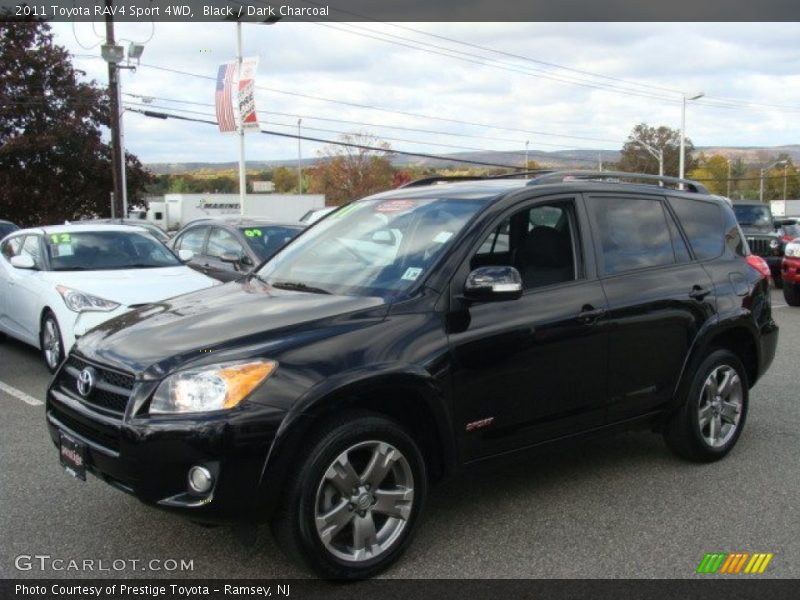 Black / Dark Charcoal 2011 Toyota RAV4 Sport 4WD