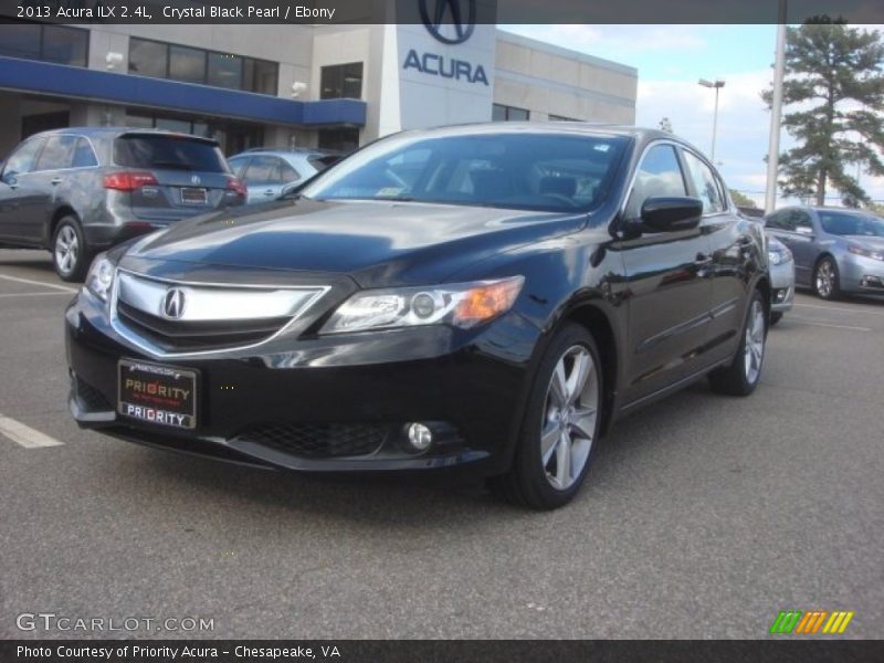 Crystal Black Pearl / Ebony 2013 Acura ILX 2.4L