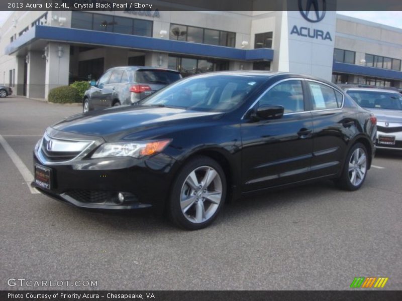 Crystal Black Pearl / Ebony 2013 Acura ILX 2.4L