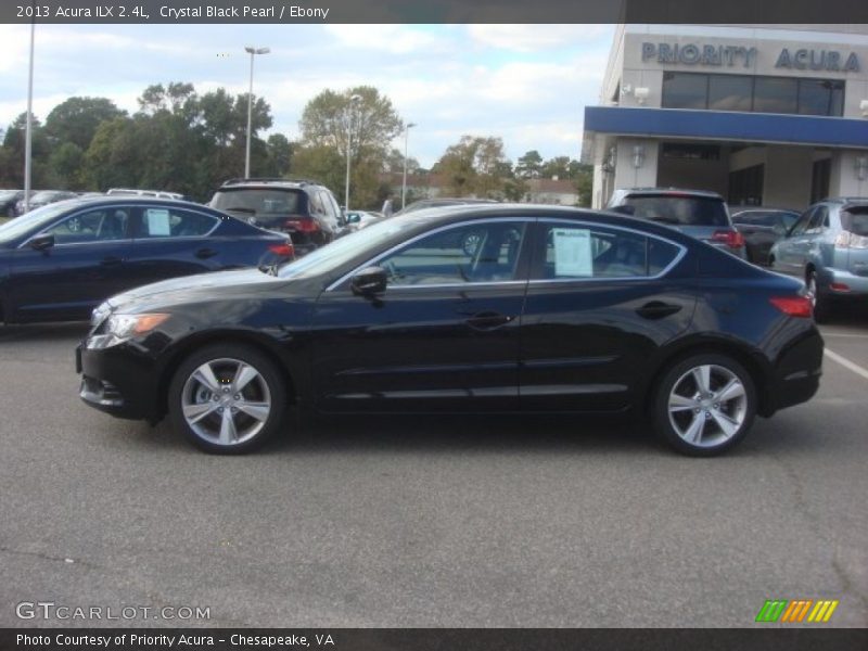 Crystal Black Pearl / Ebony 2013 Acura ILX 2.4L