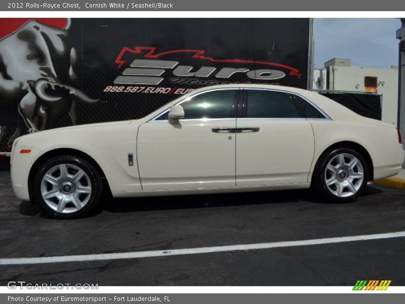 Cornish White / Seashell/Black 2012 Rolls-Royce Ghost