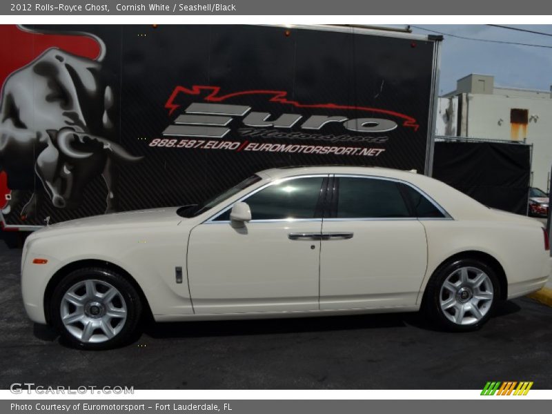 Cornish White / Seashell/Black 2012 Rolls-Royce Ghost