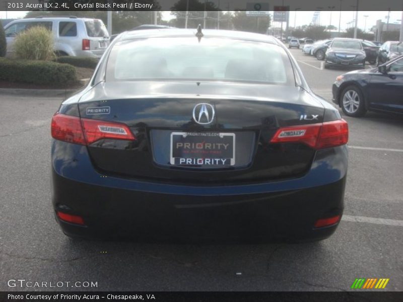 Crystal Black Pearl / Ebony 2013 Acura ILX 2.4L