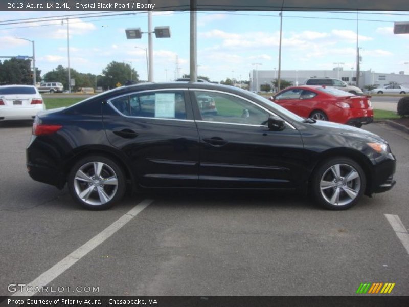 Crystal Black Pearl / Ebony 2013 Acura ILX 2.4L