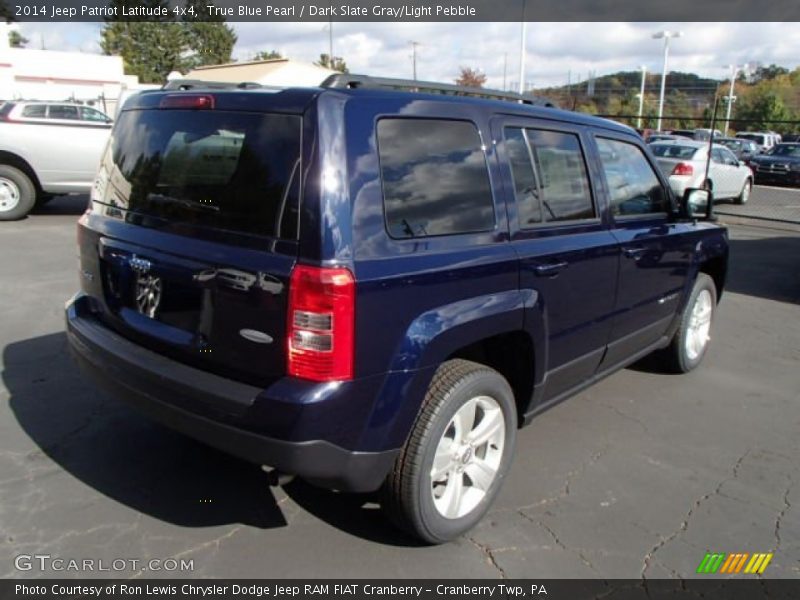 True Blue Pearl / Dark Slate Gray/Light Pebble 2014 Jeep Patriot Latitude 4x4