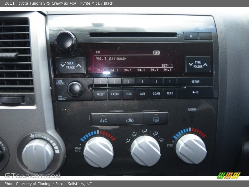 Pyrite Mica / Black 2011 Toyota Tundra SR5 CrewMax 4x4