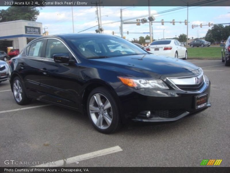 Crystal Black Pearl / Ebony 2013 Acura ILX 2.4L