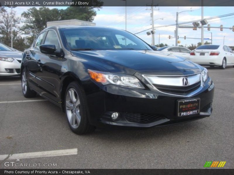Crystal Black Pearl / Ebony 2013 Acura ILX 2.4L