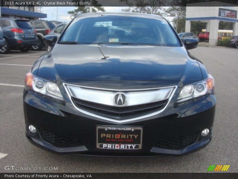 Crystal Black Pearl / Ebony 2013 Acura ILX 2.4L